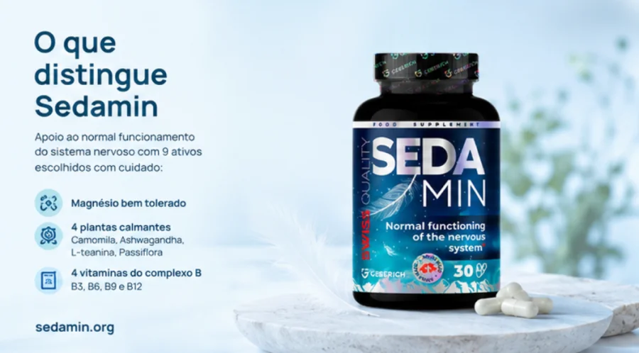 Sedamin — Kapseln für einen ruhigen Feierabend und die normale Funktion des Nervensystems